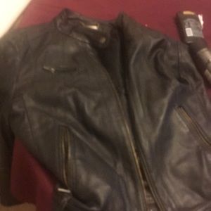 Leather jacket